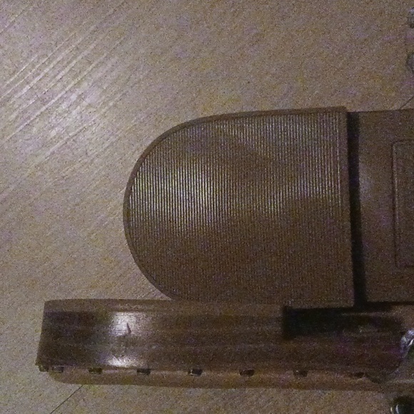 steve Madison Women Shoes sandals Clear Slide Studded Wedge Size 8.5  & 1 inch H - Picture 4 of 10